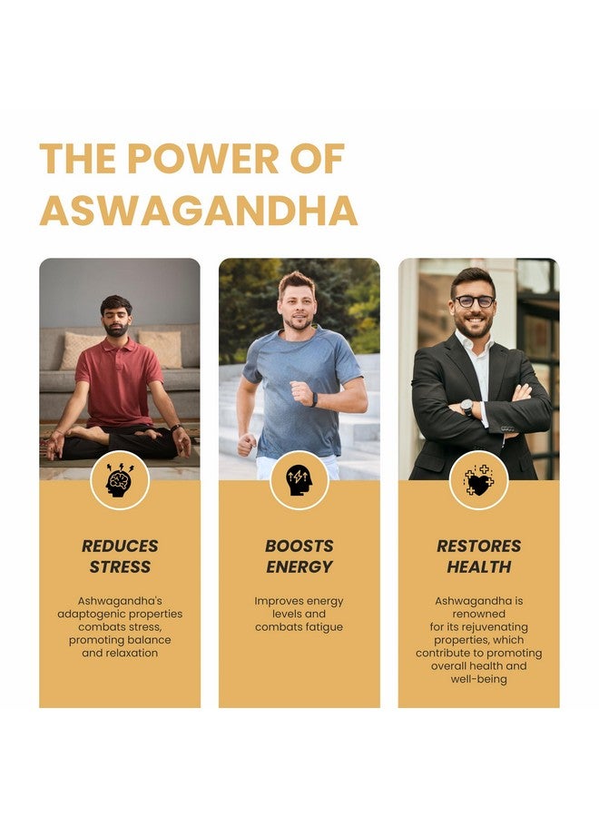 MYHERB 100% Pure Natural Organic Ashwagandha Powder || 100 Gm || Withania Somnifera || Ayurvedic Formula || Support for Stress-free Living- For Men And Women - Image 2