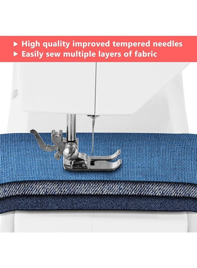 Joshberg Sewing Machine, Mini Sewing Machines, Electric Portable Sewing Machines for Beginners, 12 Stitch Dual Speed with Foot Pedal & Sewing Kit, Ideal for Clothes, Pillowcases, Sheets - Image 5