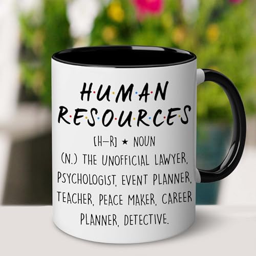 WHIDOBE HR Gifts - Gift For HR - Human Resources Gifts for Women, Men - Appreciation Gift For Boss, Coworker - Human Resources Office Decor - Mug for Coworker, Manager, Leader - Image 3