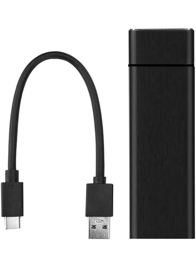 Haysenser USB 3.2 to M.2 NVMe & NGFF 2-in-1 SSD Enclosure | 10Gbps Ultra-Speed | Tool-Free Portable Case | Up to 6X Faster Than HDD - Image 1