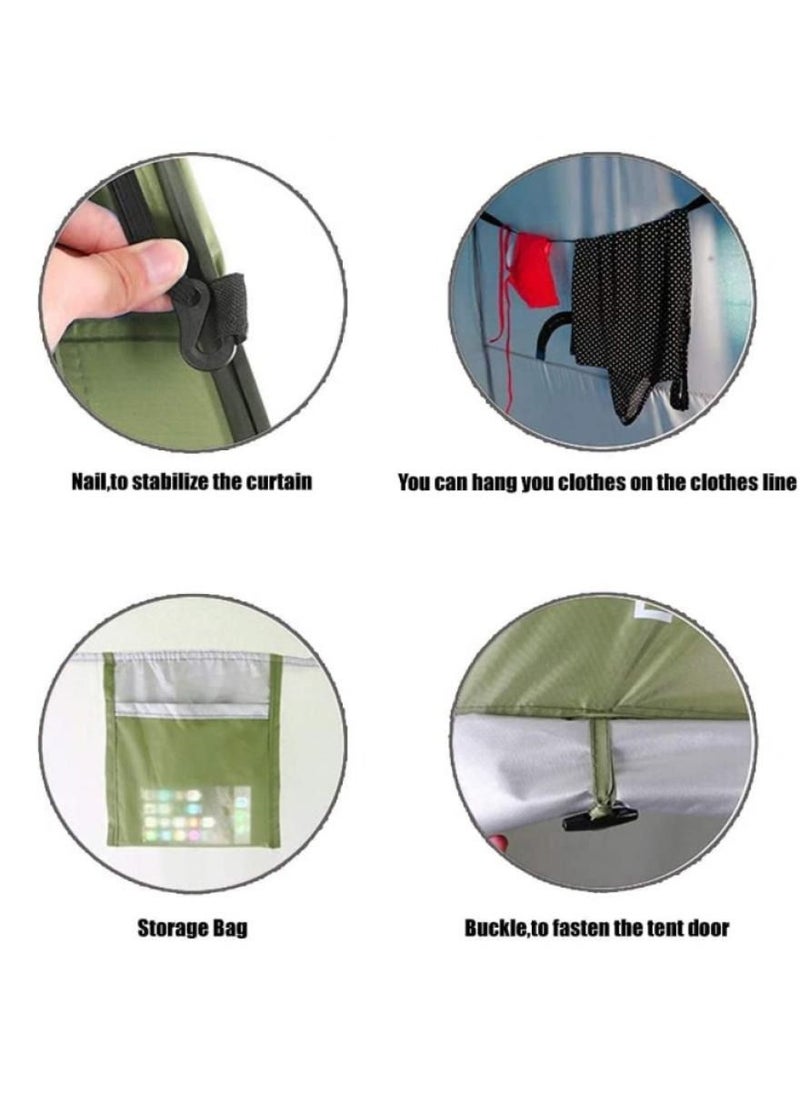 AIWANTO Outdoor Tent Changing Clothes Tent Camping Multi Use Pop Up Room Tent  - Image 5