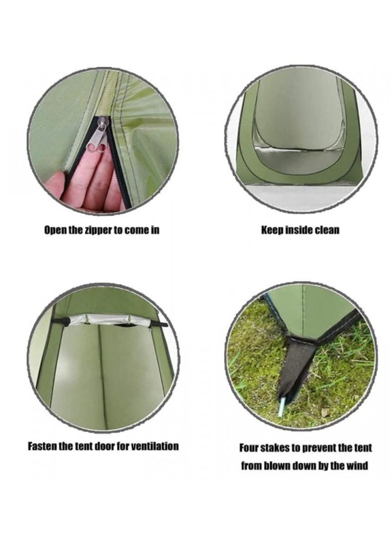 AIWANTO Outdoor Tent Changing Clothes Tent Camping Multi Use Pop Up Room Tent  - Image 4