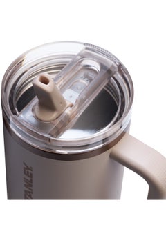 Stanley Quencher ProTour Flip Straw Tumbler with Leakproof Lid 40 oz | Built-In Straw & Handle | Cupholder Compatible for Travel | Insulated Stainless Steel Cup | BPA-Free  - Image 3