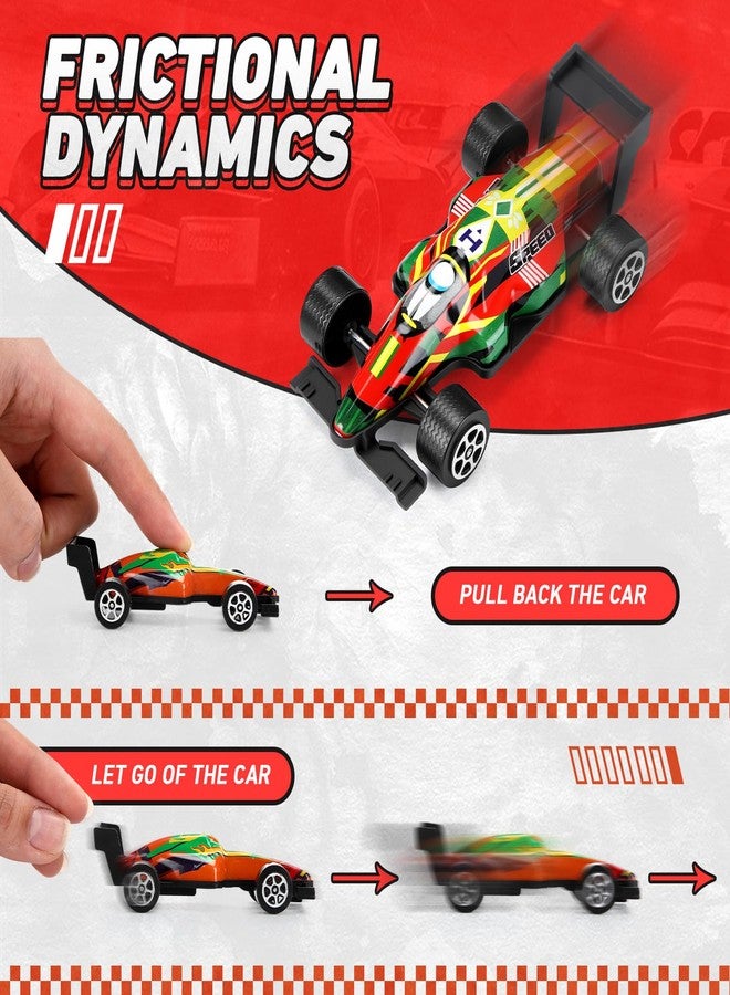Civaner 24 Pack Pull Back Cars Toy Model Set 3.74 x 1.9 x 1 Inch Small Race Car Birthday Party Favors Easter Stuffing Piñata Fillers Treasure Prize Toys - Image 5
