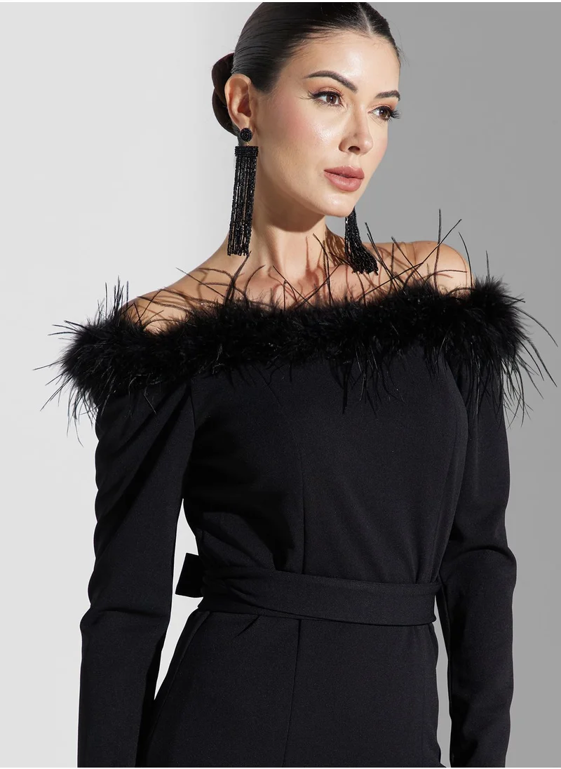 Iyra Side Slit Dress