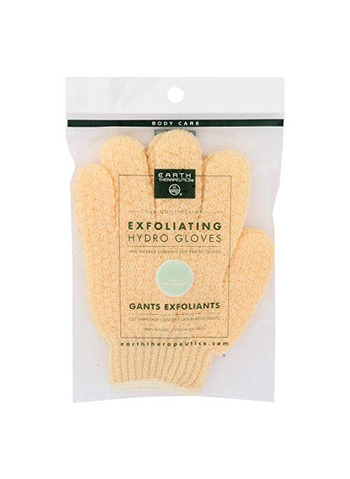 Earth Therapeutics - Earth Therapeutics Exfoliating Hydro Gloves, Natural - Image 1