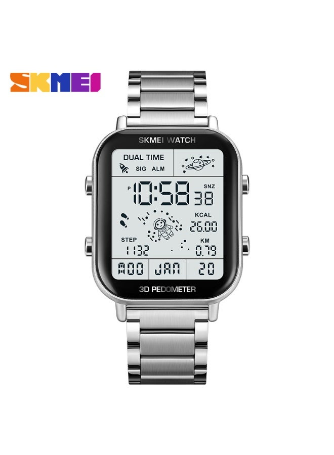 SKMEI Men's and women's fashion leisure square table 1888  - Image 1