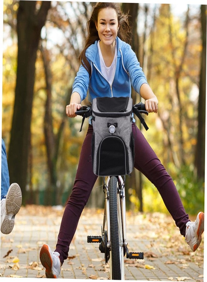 VICASKY Dog Carrier for Pet Pouch for Outdoor Adventures Comfortable and Safe for Dogs and Cats Grey Multi-Functional Design for Easy Storage - Image 3