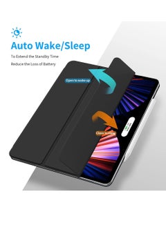 Protect iPad Pro Magnetic Case 11 Inches - iPad Pro Cover - Auto Sleep & Awake - Support Apple Pencil 2nd Gen - Compatible With iPad Pro 11 Inches 2021 3rd Generation/2020 2ndGeneration/2018 1st Generation  - Image 3