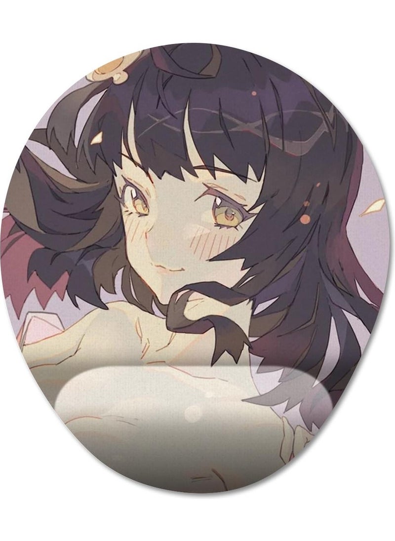 Pixxa - Monogatari - Araragi Tsukihi Wrist Support Mousepad Model - 1 Oval - Image 1
