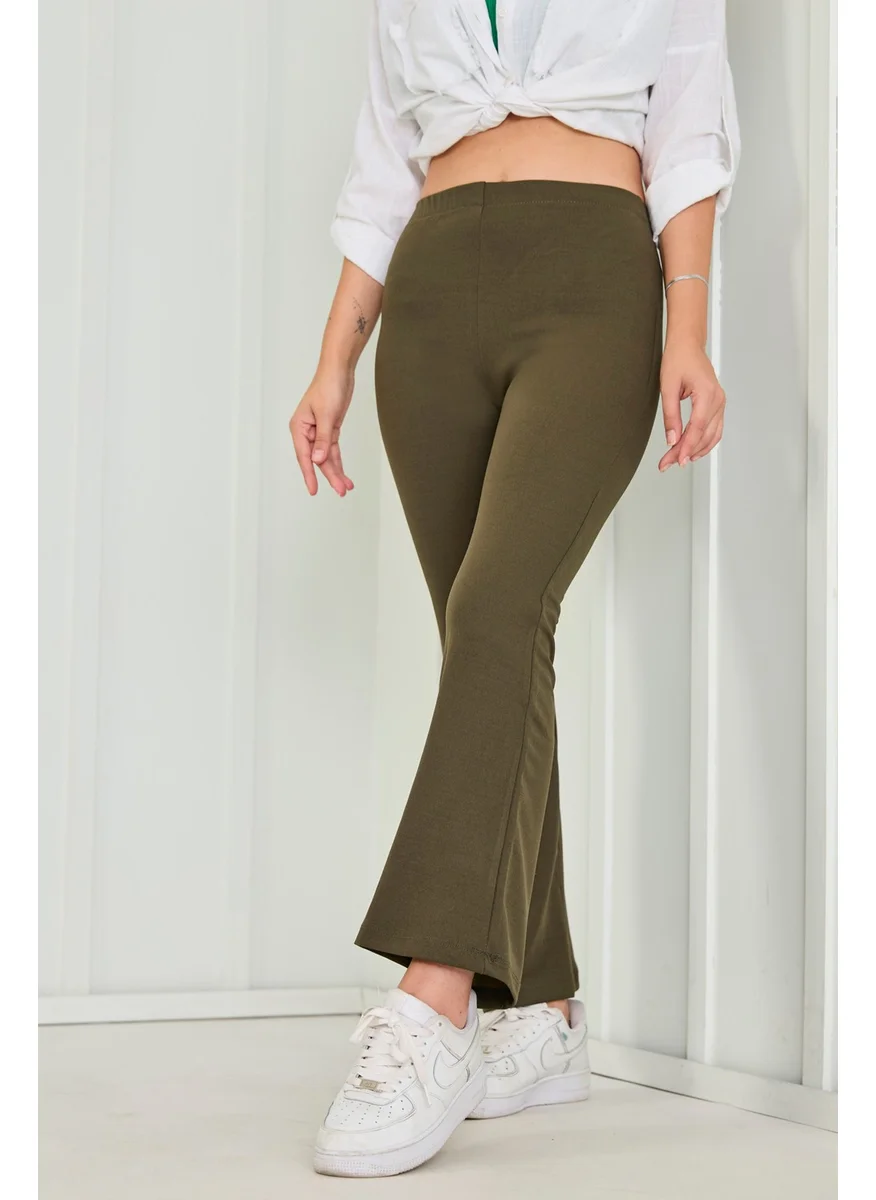 Tofisa 23023-KHAKI Trousers