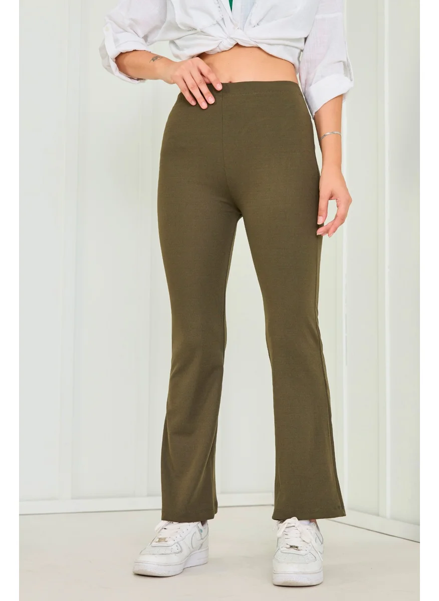 Tofisa 23023-KHAKI Trousers