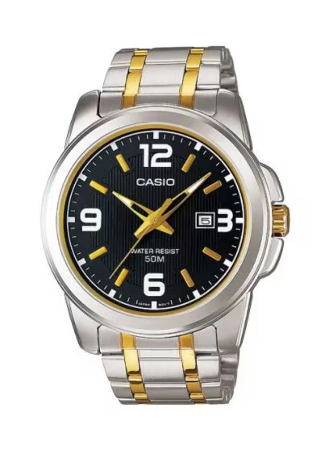 كاسيو Women's Stainless Steel Analog Watch LTP-1314SG-1A - 44.9 mm