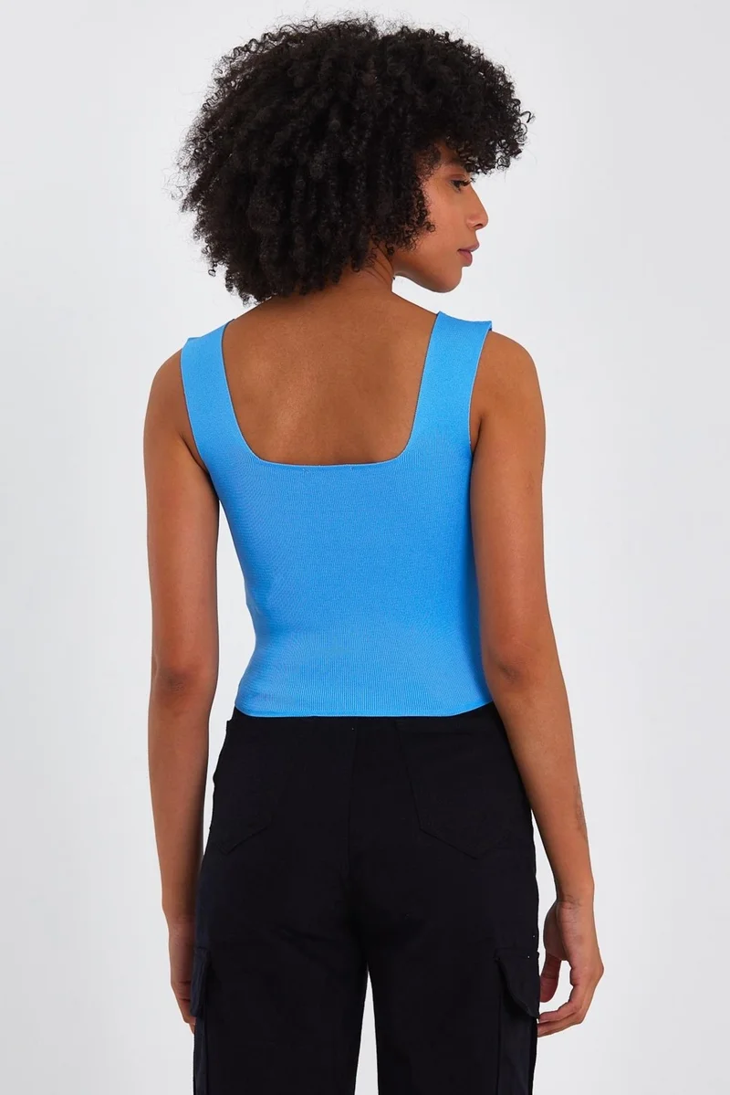 Alexander Gardi Alexandergardi Square Neck Crop Undershirt (A90779-S)