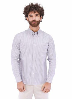 GIORDANO Men's Wrinkle Free Shirt  - Grey  - Image 1