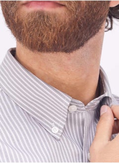 GIORDANO Men's Wrinkle Free Shirt  - Grey  - Image 3