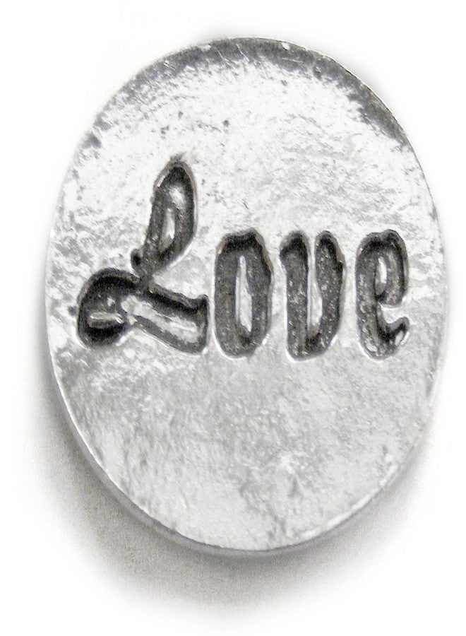 Basic Spirit Heart/Love Pocket Token (Coin) Handcrafted Pewter Lead-Free CN-11 - Image 2