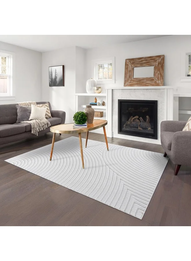 Home Box Gleem Alwan Anti-Skid Polypropylene Rug 120 x 170 cm