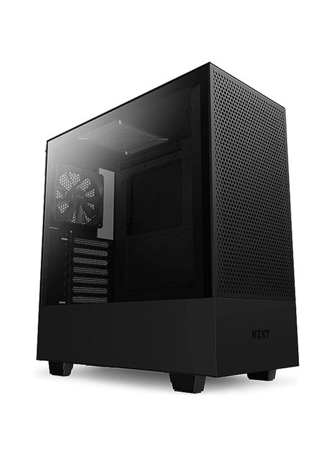 H5 Flow - CC-H51FB-01 - ATX Mid Tower PC Gaming Case - Front I/O USB Type-C Port - Quick-Release Tempered Glass Side Panel - Black
