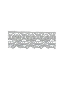 Bow Bow Edge Venice Lace Trim 1in Oyster  - Image 3