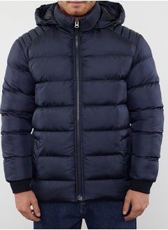 trendyol Navy Blue Men's Regular Fit Puffer Winter Coat TMNAW25MO00002  - Image 3