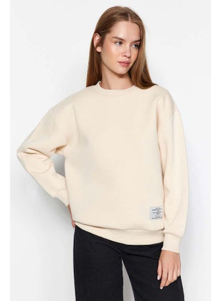 Light Stone Label Detailed Regular Crew Neck Knitted Sweatshirt TWOAW24SW00289 - pzsku/Z27E11A3F194A27BAD223Z/45/_/1737375657/264e0a0d-2f29-47b8-87ec-5788e4c9ee19