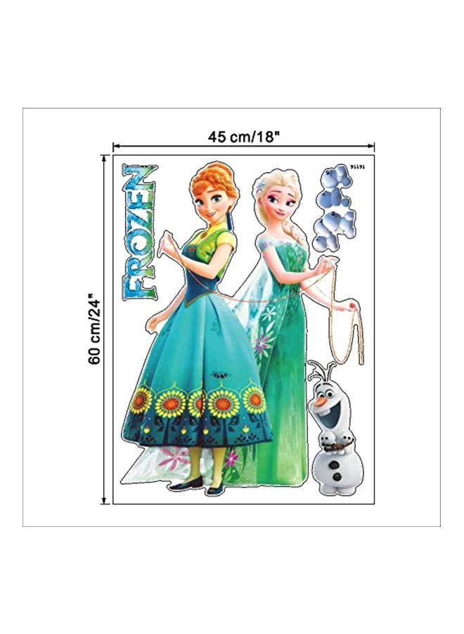 نيبمينينت ملصق جداري للأطفال بتصميم الملكة من فيلم كرتون "Frozen" متعدد الألوان 2/29/1900سنتيمتر - Image 5