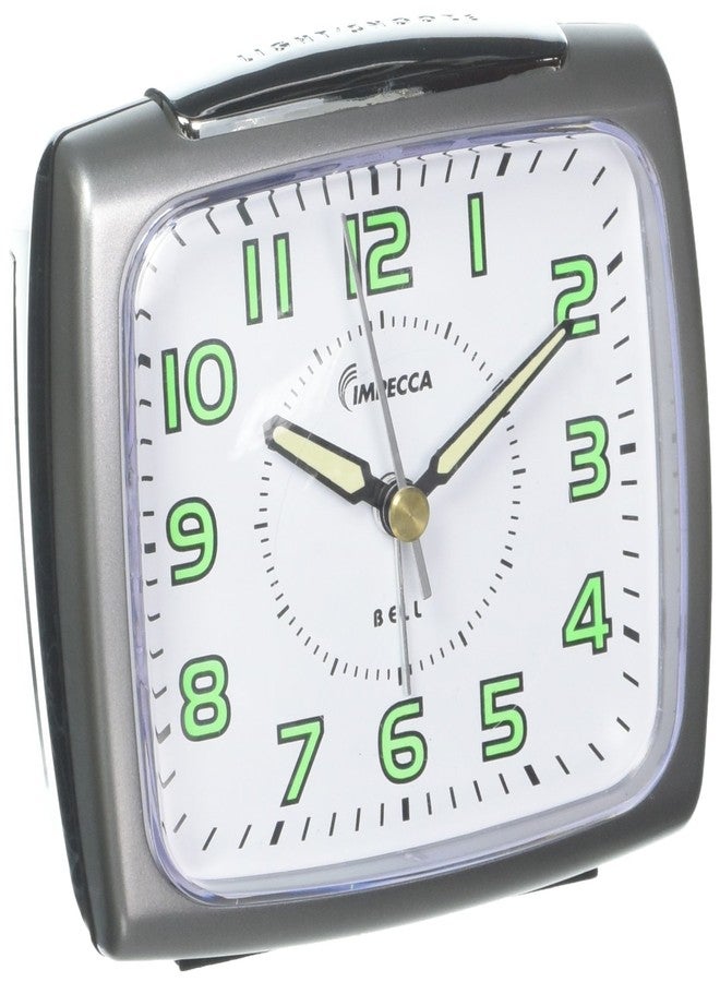 Impecca Extra Loud Alarm Clock with Luminous Hands and Snooze- Light Bell Alarm Clock - Image 1