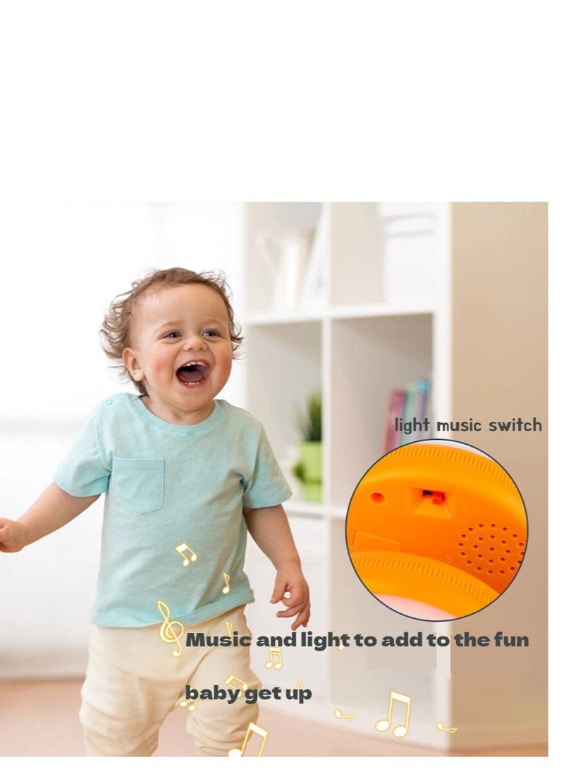 NIBEMINENT Kids Pull Toy with Music and Led Lights Interactive Learning Development Toys for Toddlers  - Image 3