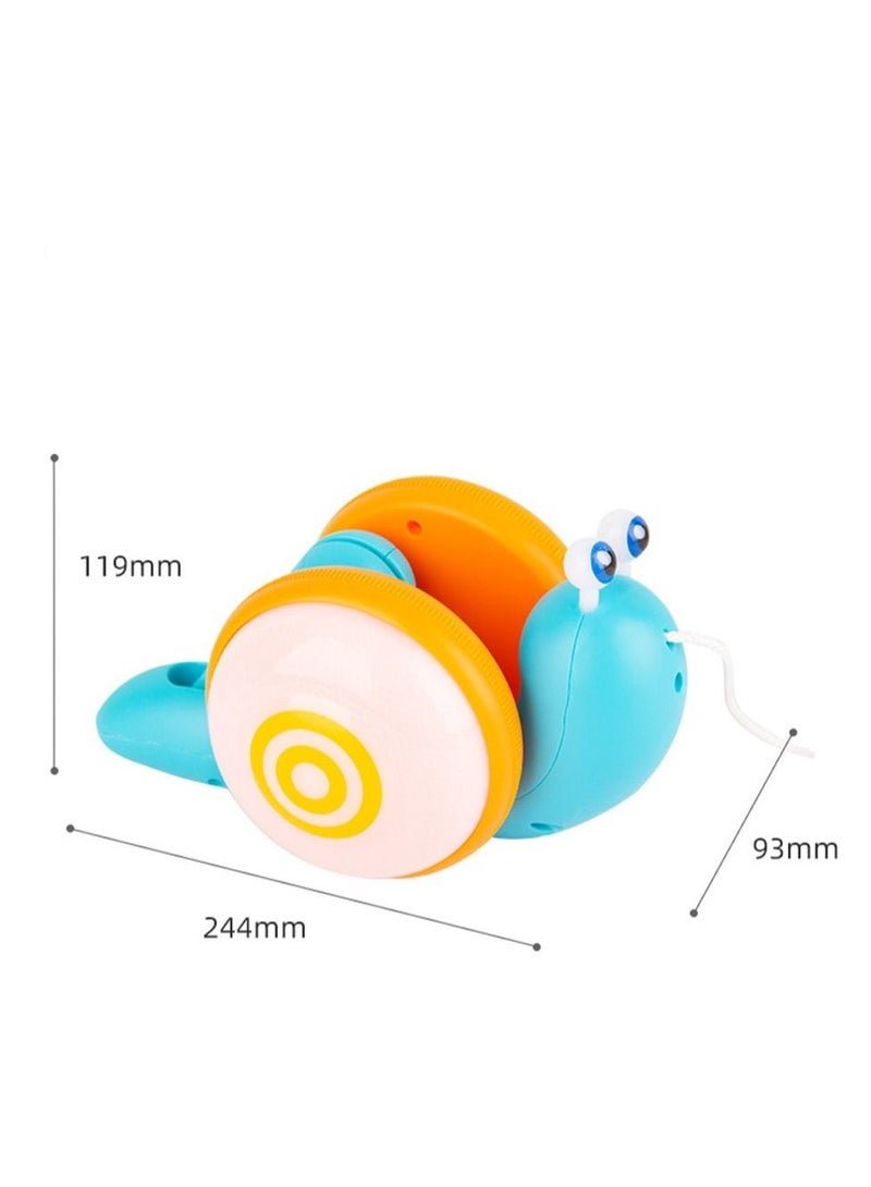 NIBEMINENT Kids Pull Toy with Music and Led Lights Interactive Learning Development Toys for Toddlers  - Image 5