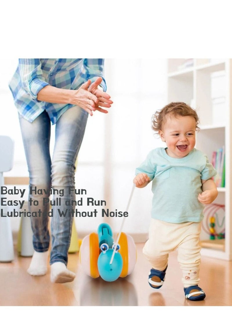 NIBEMINENT Kids Pull Toy with Music and Led Lights Interactive Learning Development Toys for Toddlers  - Image 4
