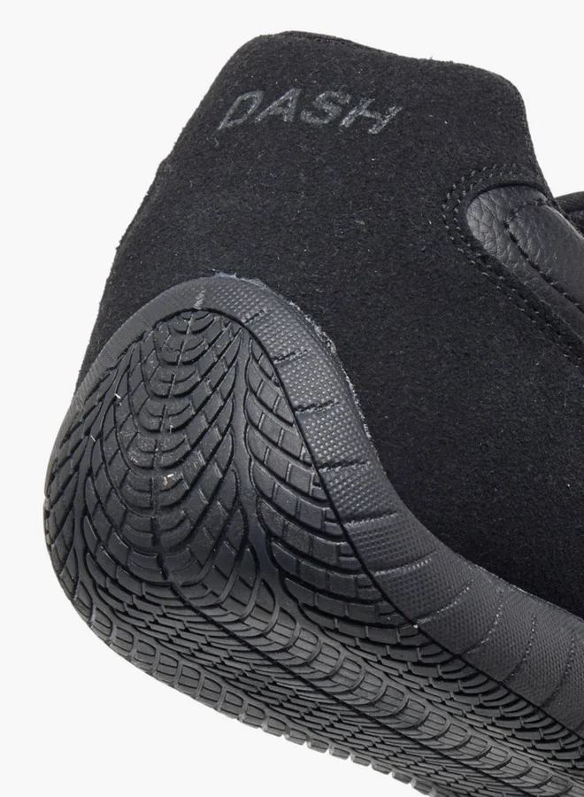 Dash Logo Detail Sports Shoes with Lace-Up Closure