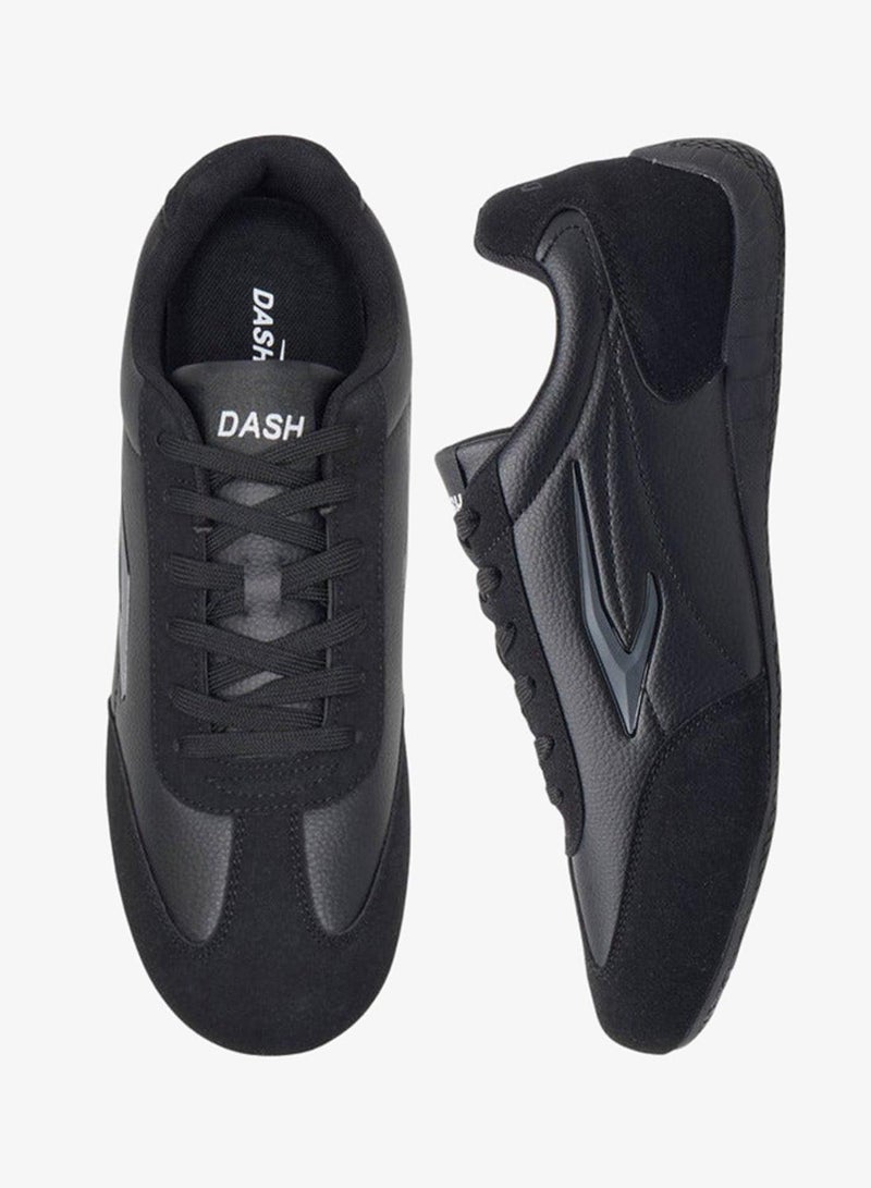 Dash Logo Detail Sports Shoes with Lace-Up Closure - Image 3