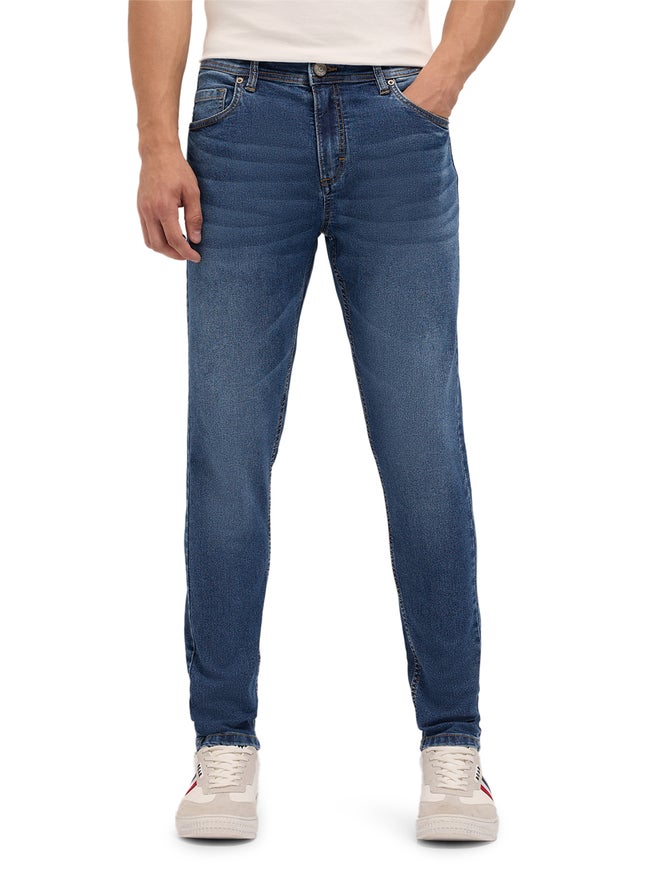 The Bear House Men Cotton Blend Mid Rise Skinny Fit Jeans - Image 4