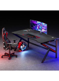 NKX K Shaped Sturdy Computer Desk And Gaming Table Workstation Home Office Desk 100 CM  - Image 5