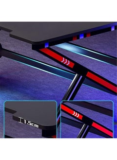 NKX K Shaped Sturdy Computer Desk And Gaming Table Workstation Home Office Desk 100 CM  - Image 4