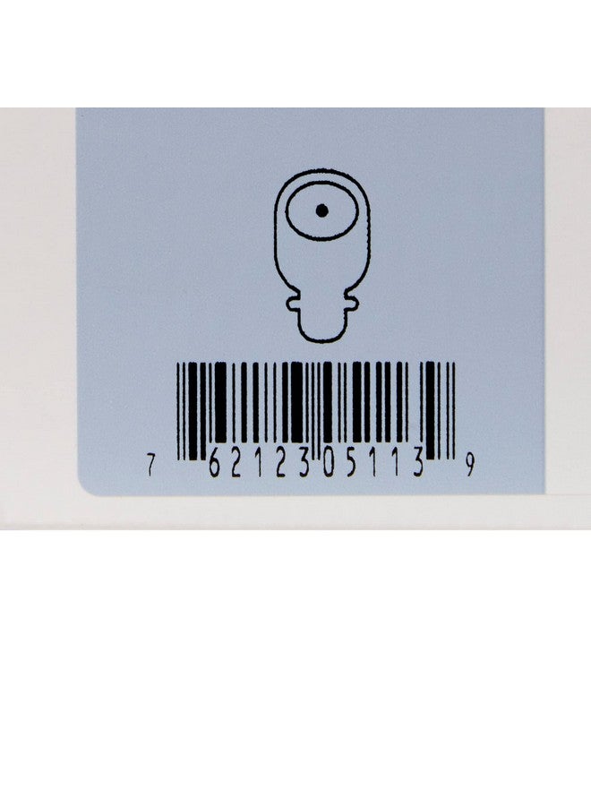 Coloplast Sensura #15521 One Piece EasiClose Wide Outlet 3/8" to 3" Non-Convex Standard Wear, Transparent - Pack of 20 - Image 1