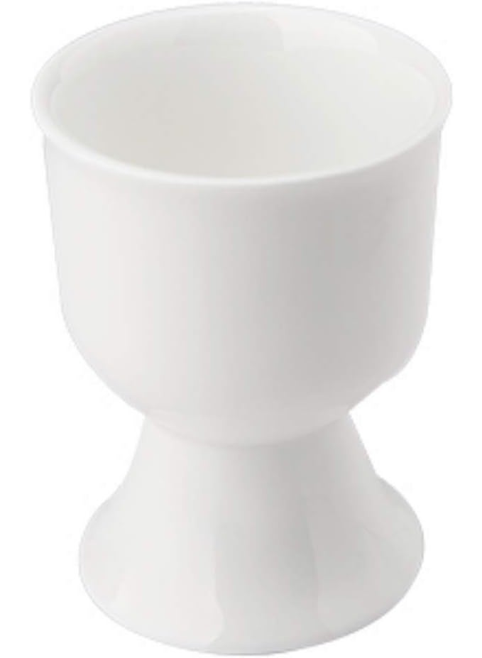 Zodiac Sunnex Orion Whiteware Porcelain Egg Cup 5 x 6.5 cm | Classic White Egg Holder for Breakfast Serving - Image 4