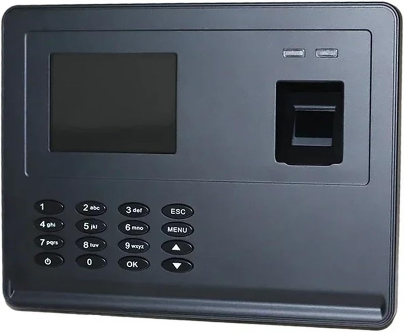Clocking in Machine, Time Clock,Attendence Machine Fingerprint Attendance Biometric Machine System Employee Keypad Electric Time Clock Recorder Data Manage F02H - Image 3
