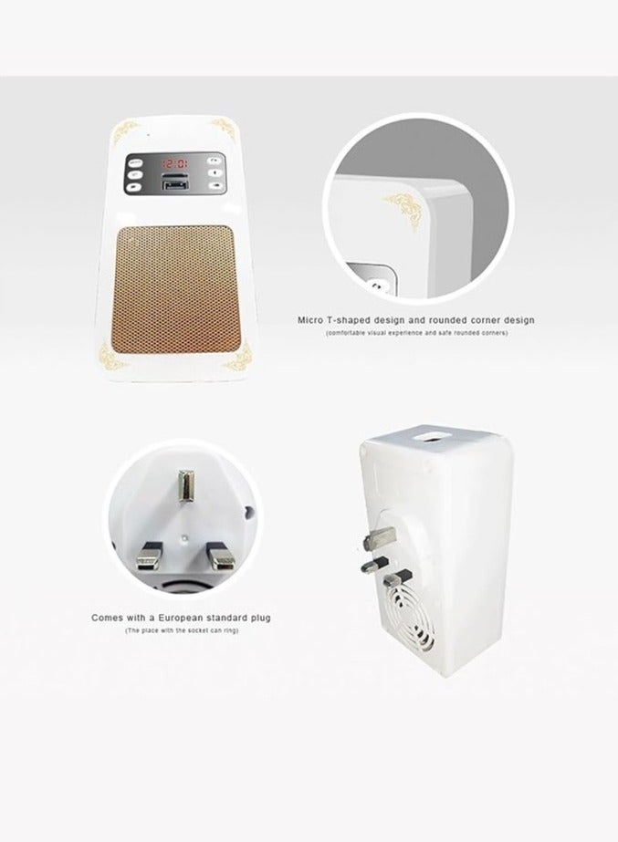 Quran Speaker Remote Lamp Wall-Mounted with APP Function - Image 3