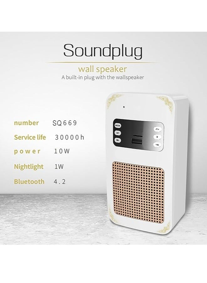 Quran Speaker Remote Lamp Wall-Mounted with APP Function - Image 4
