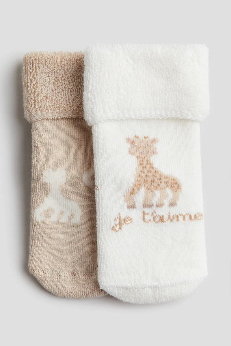 H&M 2-pack terry socks