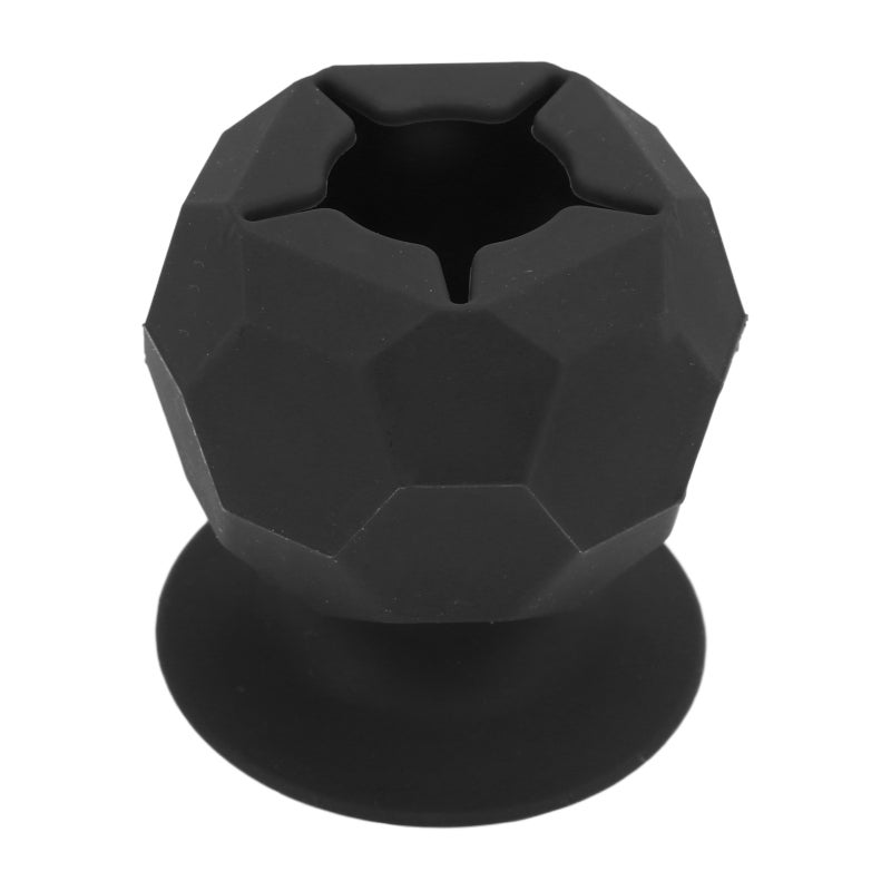 Silicone Scrap Collector: Black Portable Lightweight - Strong Adsorption Easy To Clean Scrap Collector for Student Craft Weeding Work Areas - Image 4