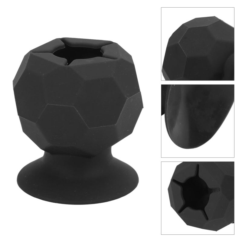 Silicone Scrap Collector: Black Portable Lightweight - Strong Adsorption Easy To Clean Scrap Collector for Student Craft Weeding Work Areas - Image 5