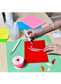 Ant 6 Piece Craft Vinyl Tools Set, Hook Scraper Spatula Tweezers Scissors for Die Cutting Cardstock Scrapbooking DIY Silhouette Embossing Lettering  - Image 5
