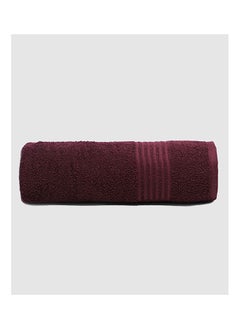 Trident Tri-Safe 1 Piece Bath Towel  380 GSM  Cotton Rich Fig  - Image 1