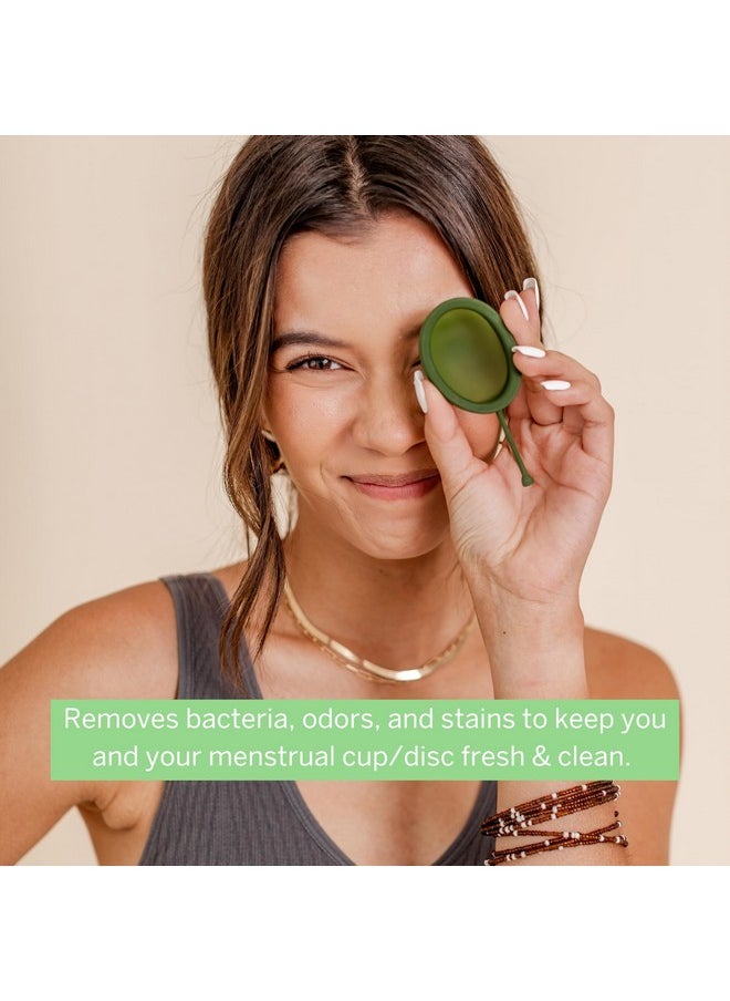 Pixie Cup - Menstrual Cup Wash - Foaming Cleaner - Organic and Natural Ingredients - More Wash in Bottle Than Any Other Brand - Healthy and Safest Way to Sterilize Your Period Cup - Image 1