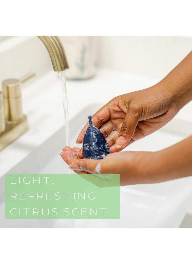 Pixie Cup - Menstrual Cup Wash - Foaming Cleaner - Organic and Natural Ingredients - More Wash in Bottle Than Any Other Brand - Healthy and Safest Way to Sterilize Your Period Cup - Image 1