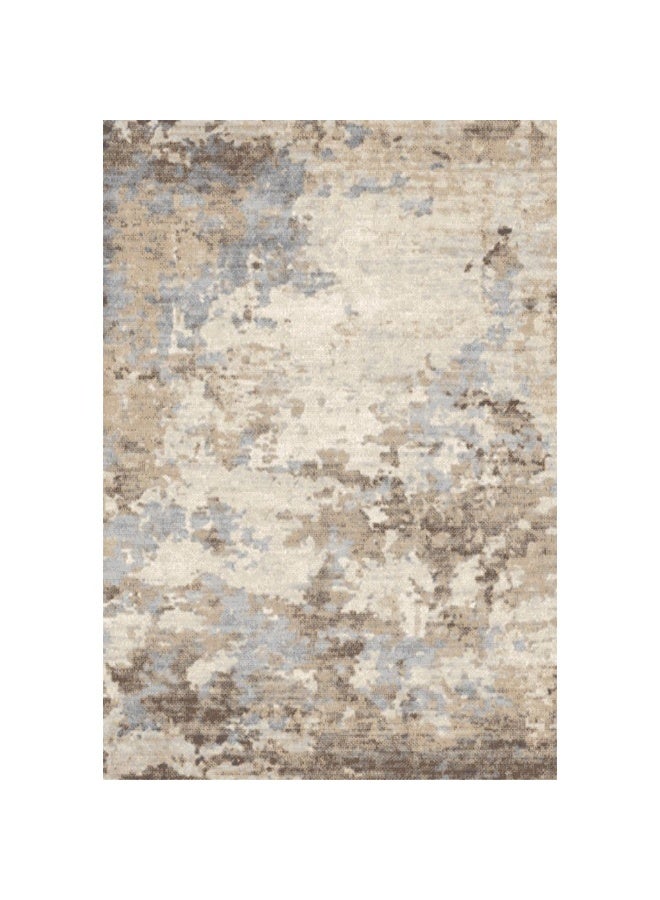 DANUBE HOME Sahara Modern Distressed Rug | Washable Modern Rugs Style | Polypropylene + Polyester Area Rug Floor Covering | Indoor Carpet For Living Room Dining Bedroom 160X230cm-Multi Color
