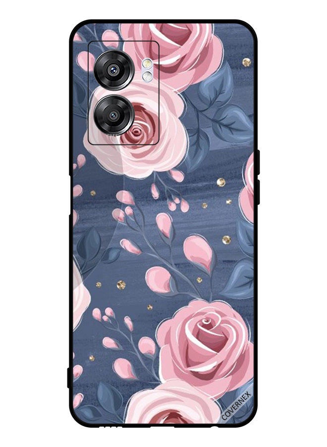 Covernex Protective Case Cover For Oppo A57 Rose And Leaves Pattern - Image 1